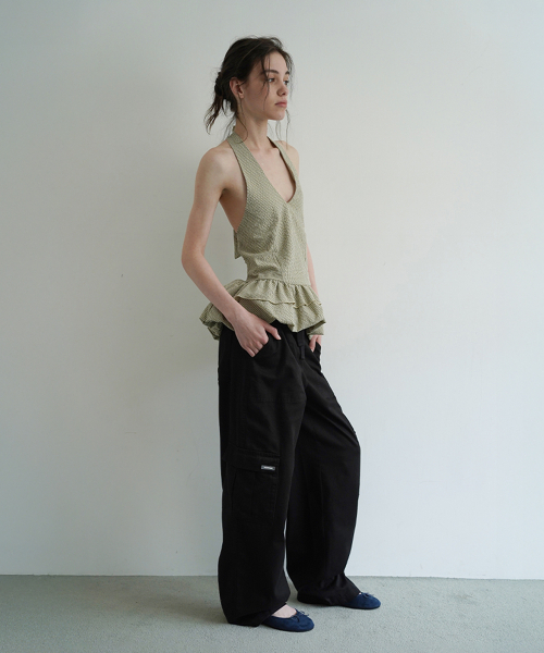 WITHOUT SUMMER(ウィズアウトサマ)の「アーバンカーゴパンツ_ブラック(その他パンツ・レディース・その他・SMALL/MEDIUM)」の1枚目の写真