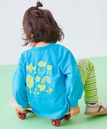 devirock（デビロック）の「【EN-JOY】どっちも前だから1人でお着替え カラフル 長袖Tシャツ（Tシャツ/カットソー）」