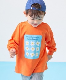 devirock（デビロック）の「【EN-JOY】どっちも前だから1人でお着替え カラフル 長袖Tシャツ（Tシャツ/カットソー）」