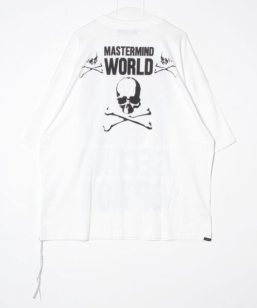 mastermind JAPAN（マスターマインド）の「BOXY NO SECOND OPTION TEE（Tシャツ/カットソー・メンズ・ホワイト・XL）」の2枚目の写真