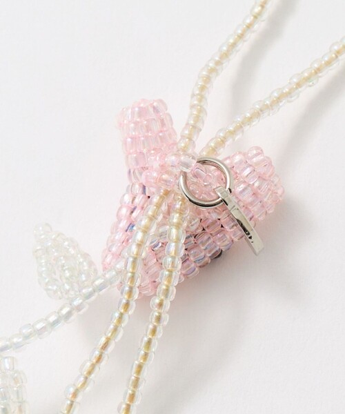 Steven Alan(スティーブンアラン)の「<Pura Utz>PINK POPPY TIE BOLO/ネックレス(ネックレス・レディース・ライトピンク・FREE)」の5枚目の写真