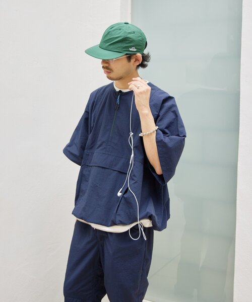 Franklin Climbing（フランクリンクライミング）の「【Franklin Climbing】撥水ナイロンロゴ刺繍キャップ（キャップ・レディース・ベージュ/ブラック/グリーン・ONE SIZE）」の18枚目の写真