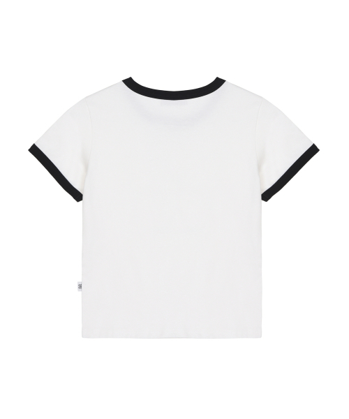 NICK&NICOLE(ニックアンドニコール)の「BUTTERFLY GRAPHIC RINGER TOP_IVORY(Tシャツ/カットソー・レディース・その他・FREE)」の2枚目の写真