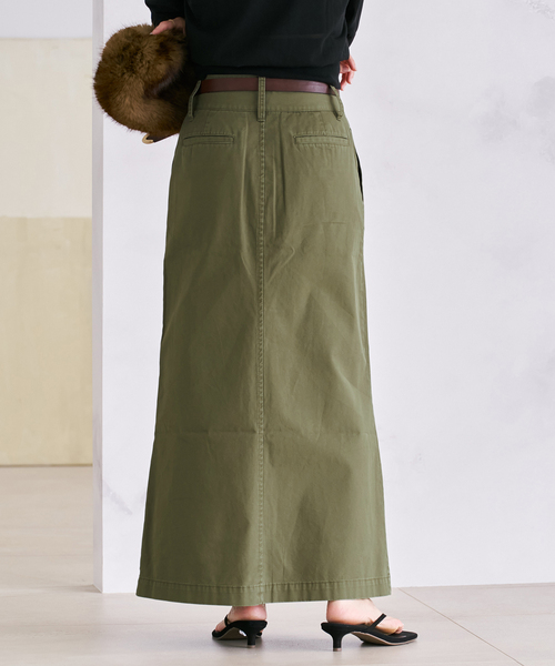 plage(プラージュ)の「Wash chinos スカート(スカート・レディース・ベージュ/カーキ・34/38/36)」の20枚目の写真