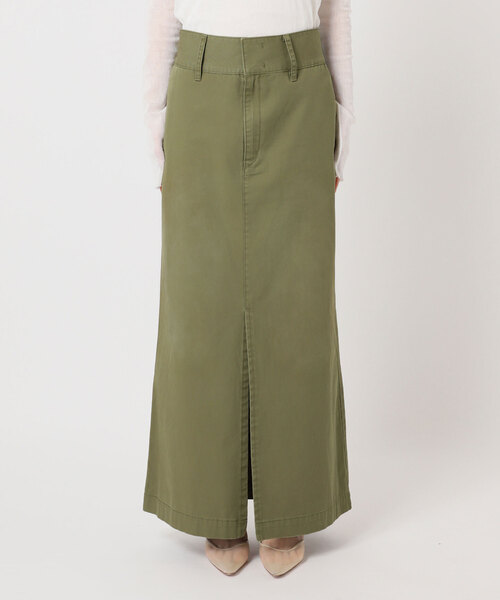 plage(プラージュ)の「Wash chinos スカート(スカート・レディース・ベージュ/カーキ・34/38/36)」の21枚目の写真
