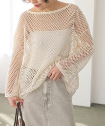 Spick & Span | 《追加》ACASAM / アカサム メッシュプルオーバー(Tシャツ/カットソー)