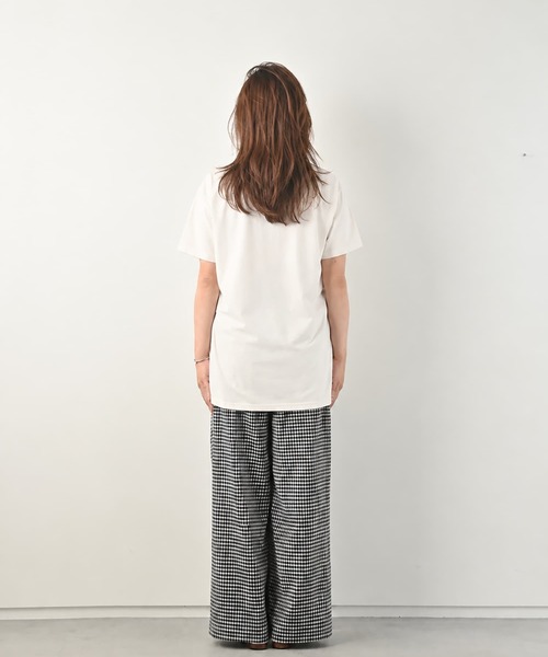 Brown&Street(ブラウンアンドストリート)の「【接触冷感】クールタッチロゴT(Tシャツ/カットソー・レディース・ホワイト/ブラック・FREE)」の13枚目の写真