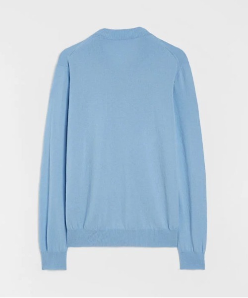 JIL SANDER(ジルサンダー)の「LS VN JUMPER(ニット/セーター・メンズ・スカイブルー・48/46/44)」の2枚目の写真