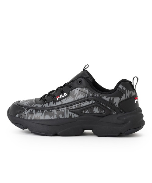 FILA(フィラ)の「RAYTONA FLASH / レイトナフラッシュ(スニーカー・レディース・ブラック・22.5cm/27.0cm/28.0cm/23.0cm/23.5cm/24.0cm/24.5cm/25.0cm/26.0cm)」の4枚目の写真