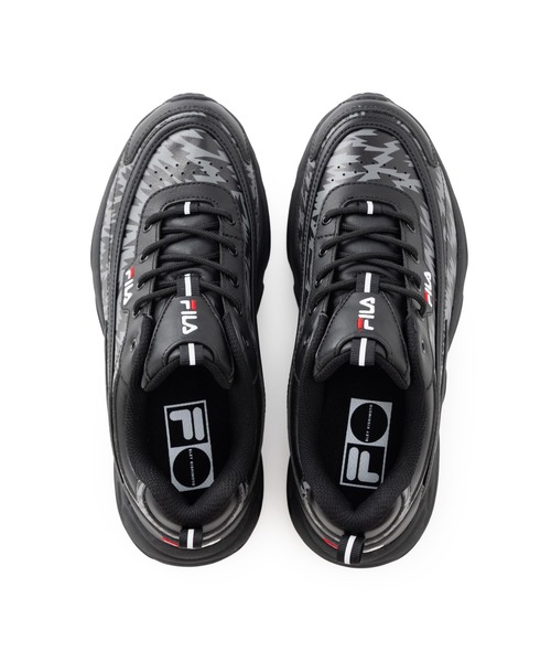 FILA(フィラ)の「RAYTONA FLASH / レイトナフラッシュ(スニーカー・レディース・ブラック・22.5cm/27.0cm/28.0cm/23.0cm/23.5cm/24.0cm/24.5cm/25.0cm/26.0cm)」の2枚目の写真