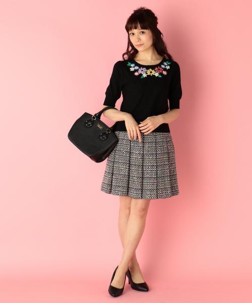 【美品】【2】DOLLY GIRL BY ANNA SUI スーツセットアップ ⑥ 美品 ドーリーガールバイアナスイ セットアップ スーツ