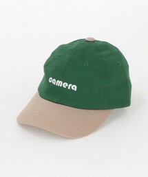 green label relaxing（グリーンレーベルリラクシング）の「バイカラー ツイル キャップ   キッズ（キャップ）」
