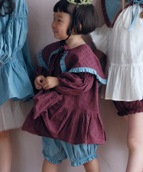 Uhr/ウーア】 LIMITED Dot Mini Dress（80cm-120cm）（ワンピース