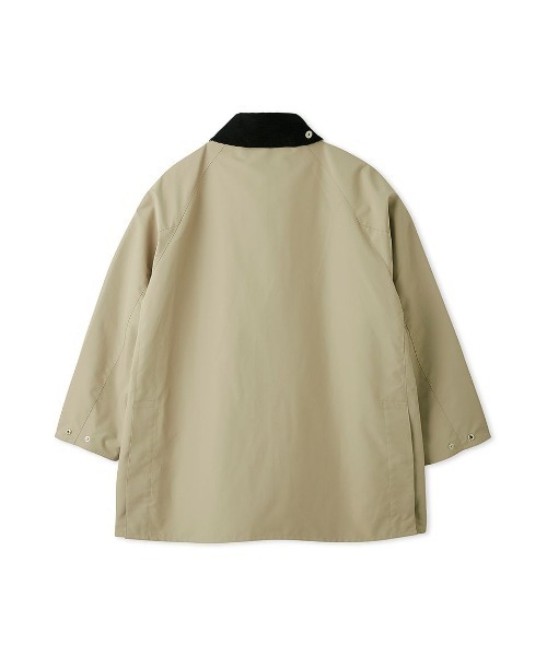 Barbour（バブアー）の「ボンディング ミドルレングス ジャケット Japan Exclusive（レディース）（その他アウター・レディース・ブラック/ライトブルー/グレイッシュベージュ・MEDIUM/SMALL）」の8枚目の写真