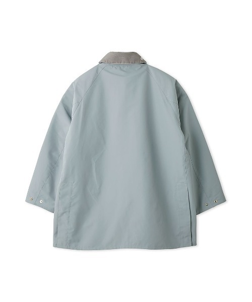 Barbour（バブアー）の「ボンディング ミドルレングス ジャケット Japan Exclusive（レディース）（その他アウター・レディース・ブラック/ライトブルー/グレイッシュベージュ・MEDIUM/SMALL）」の10枚目の写真