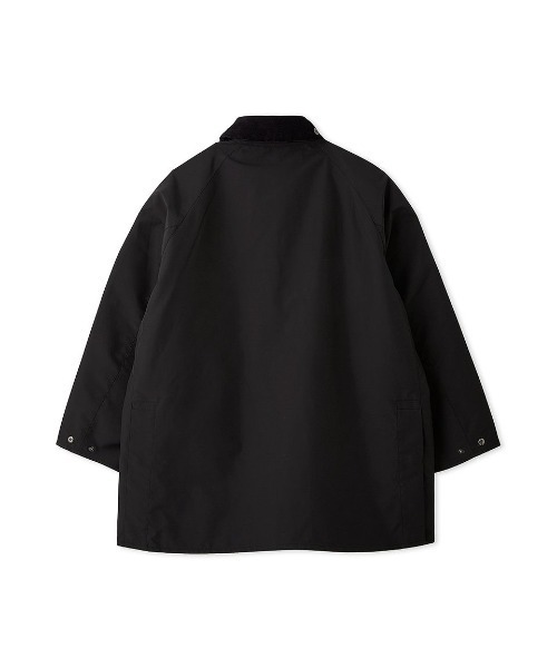 Barbour（バブアー）の「ボンディング ミドルレングス ジャケット Japan Exclusive（レディース）（その他アウター・レディース・ブラック/ライトブルー/グレイッシュベージュ・MEDIUM/SMALL）」の12枚目の写真