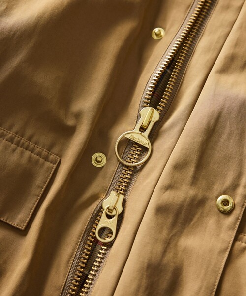 Barbour(バブアー)の「Barbour/バブアー 別注 BORROWDALE(ブルゾン・メンズ・グレー/オリーブ/ブラウン/ベージュ/ブラック/ワインレッド・40/38/42)」の10枚目の写真