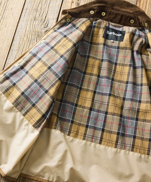 Barbour(バブアー)の「Barbour/バブアー 別注 BORROWDALE(ブルゾン・メンズ・グレー/オリーブ/ブラウン/ベージュ/ブラック/ワインレッド・40/38/42)」の11枚目の写真