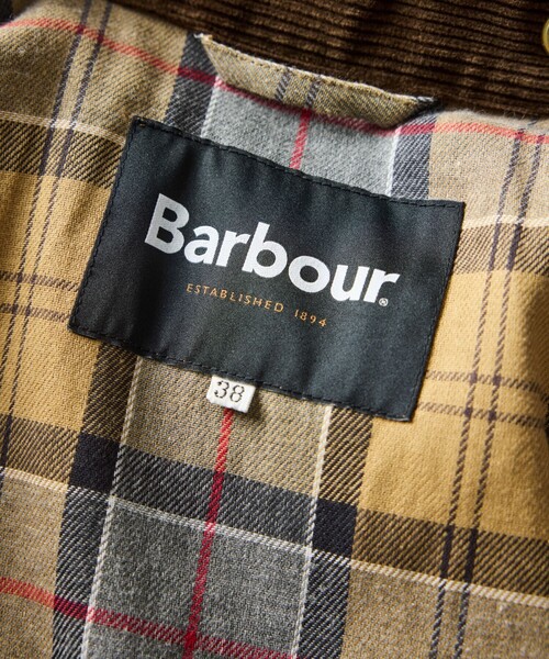 Barbour(バブアー)の「Barbour/バブアー 別注 BORROWDALE(ブルゾン・メンズ・グレー/オリーブ/ブラウン/ベージュ/ブラック/ワインレッド・40/38/42)」の12枚目の写真