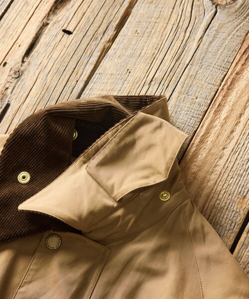 Barbour(バブアー)の「Barbour/バブアー 別注 BORROWDALE(ブルゾン・メンズ・グレー/オリーブ/ブラウン/ベージュ/ブラック/ワインレッド・40/38/42)」の13枚目の写真