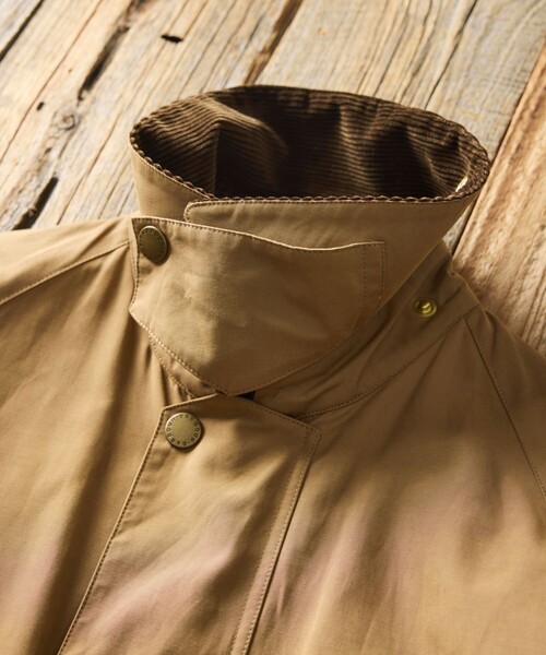 Barbour(バブアー)の「Barbour/バブアー 別注 BORROWDALE(ブルゾン・メンズ・グレー/オリーブ/ブラウン/ベージュ/ブラック/ワインレッド・40/38/42)」の14枚目の写真
