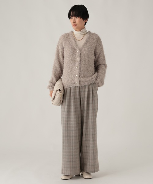 Elura(エルーラ)の「スリムウォームワイドパンツ<低身長サイズあり>/1075309(その他パンツ・レディース・ブラック/チャコールグレー/ブラウン/オフホワイト・LARGE/SMALL/MEDIUM/FREE(S))」の14枚目の写真