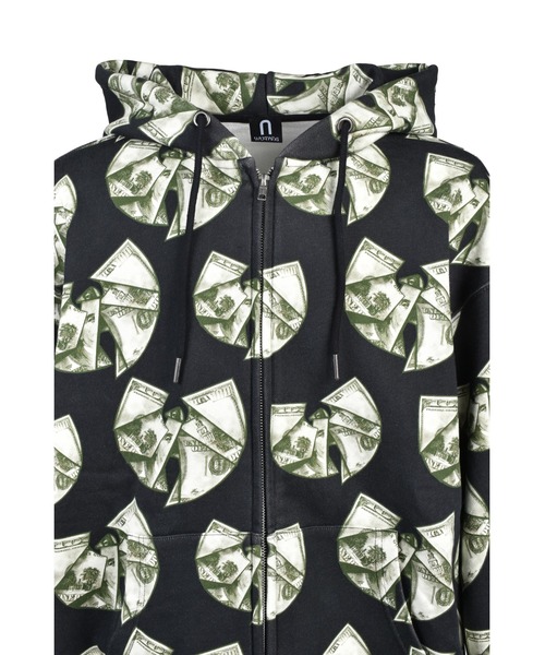 NUBIAN(ヌビアン)の「WU-TANG CLAN DOLLAR DOLLAR BILL YA'LL HOODIE(パーカー・メンズ・ブラック・XX-LARGE/X-LARGE/MEDIUM/LARGE)」の4枚目の写真