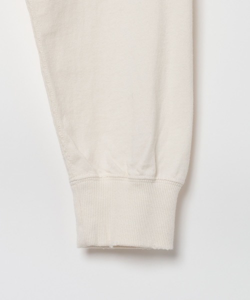 BAYFLOW(ベイフロー)の「ピグメントロゴロングスリーブT(Tシャツ/カットソー・レディース・チャコール/プラム/オフホワイト/ブラウン・SMALL/MEDIUM)」の10枚目の写真