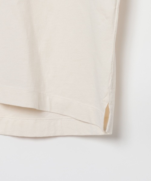 BAYFLOW(ベイフロー)の「ピグメントロゴロングスリーブT(Tシャツ/カットソー・レディース・チャコール/プラム/オフホワイト/ブラウン・SMALL/MEDIUM)」の11枚目の写真