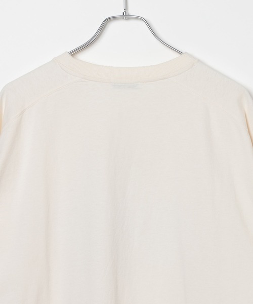 BAYFLOW(ベイフロー)の「ピグメントロゴロングスリーブT(Tシャツ/カットソー・レディース・チャコール/プラム/オフホワイト/ブラウン・SMALL/MEDIUM)」の12枚目の写真