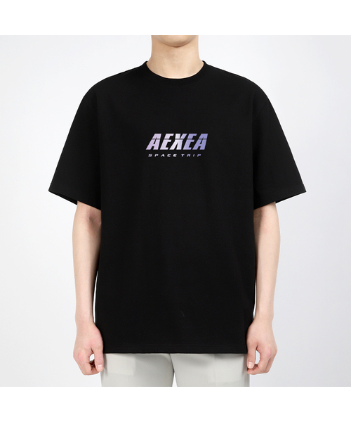AEXEA(アクシー)の「パープライト 半袖Tシャツ F04BRD_ABX10974(Tシャツ/カットソー・メンズ・ホワイト/グレー系その他/ブルー/ブラック・S/XL/L/M)」の3枚目の写真