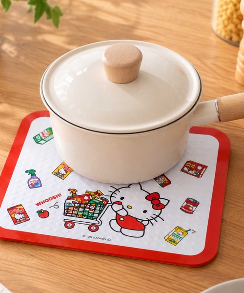 SANRIO/サンリオ〉ハローキティ スーパーマーケット キッチン耐熱