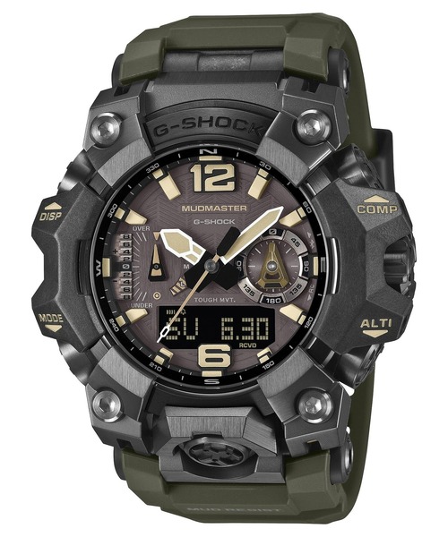 G-SHOCK(ジーショック)の「MASTER OF G MUDMASTER(マッドマスター) / GWG-B1000-1A3JF(アナログ腕時計・メンズ・ブラック・FREE)」の1枚目の写真