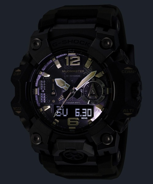 G-SHOCK(ジーショック)の「MASTER OF G MUDMASTER(マッドマスター) / GWG-B1000-1A3JF(アナログ腕時計・メンズ・ブラック・FREE)」の11枚目の写真