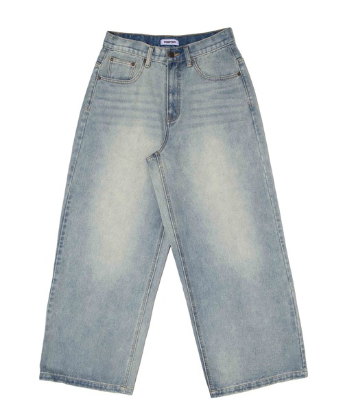PUNYUS(プニュズ)の「【NEW SIZE】バギーデニムパンツ(デニムパンツ・レディース・ブルー系その他/ライトブルー・1/2/3/4/5)」の11枚目の写真