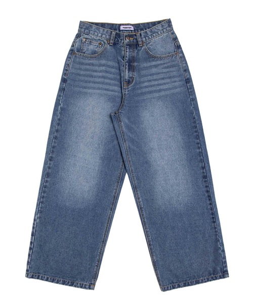 PUNYUS(プニュズ)の「【NEW SIZE】バギーデニムパンツ(デニムパンツ・レディース・ブルー系その他/ライトブルー・1/2/3/4/5)」の12枚目の写真