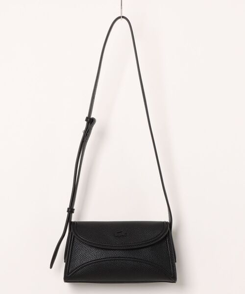 LACOSTE(ラコステ)の「《LACOSTE》EVERYDAY CLUB CROSSOVER BAG(ショルダーバッグ・レディース・ブラック・フリー)」の1枚目の写真