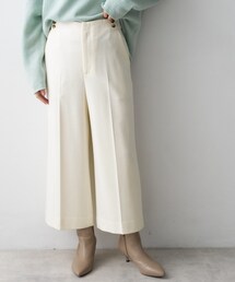 【名品】ミルドジャージクロップドパンツ