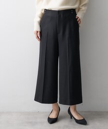 【名品】ミルドジャージクロップドパンツ