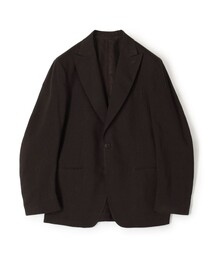 【別注】De Petrillo MARGELINA リネンウール シングルブレステッド2Bジャケット