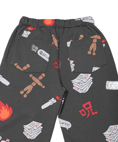 PUNYUS(プニュズ)の「【NEW SIZE】天国と地獄総柄スウェットパンツ(スウェットパンツ・レディース・ブラック/ホワイト・5/3/4/2/1)」の13枚目の写真