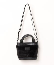 【OKERU】 TYPE-C mini Fur BAG ミニファートート