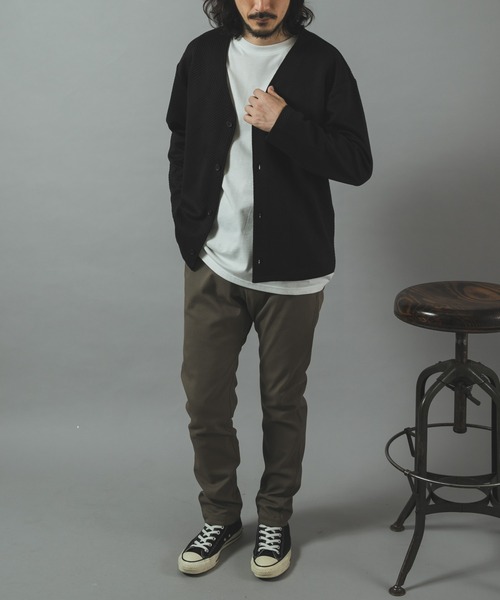 ITEMS URBANRESEARCH(アイテムズ アーバンリサーチ)の「ウォーム & ストレッチ マルチポケットパンツ(その他パンツ・メンズ・ネイビー/ベージュ/ブラック/グレー・LARGE/X-LARGE/MEDIUM)」の16枚目の写真