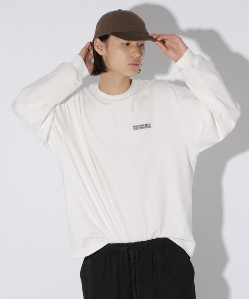 LAKOLE（ラコレ）の「SOFTベーシックロンT / 1048960（Tシャツ/カットソー・メンズ・ボルドー/ネイビー/ホワイト/ブラック・MEDIUM/X-LARGE/LARGE）」の9枚目の写真