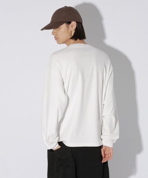 LAKOLE（ラコレ）の「SOFTベーシックロンT / 1048960（Tシャツ/カットソー・メンズ・ボルドー/ネイビー/ホワイト/ブラック・MEDIUM/X-LARGE/LARGE）」の10枚目の写真