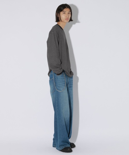 LAKOLE（ラコレ）の「SOFTベーシックロンT / 1048960（Tシャツ/カットソー・メンズ・ボルドー/ネイビー/ホワイト/ブラック・MEDIUM/X-LARGE/LARGE）」の12枚目の写真
