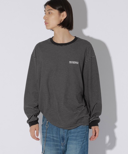 LAKOLE（ラコレ）の「SOFTベーシックロンT / 1048960（Tシャツ/カットソー・メンズ・ボルドー/ネイビー/ホワイト/ブラック・MEDIUM/X-LARGE/LARGE）」の13枚目の写真