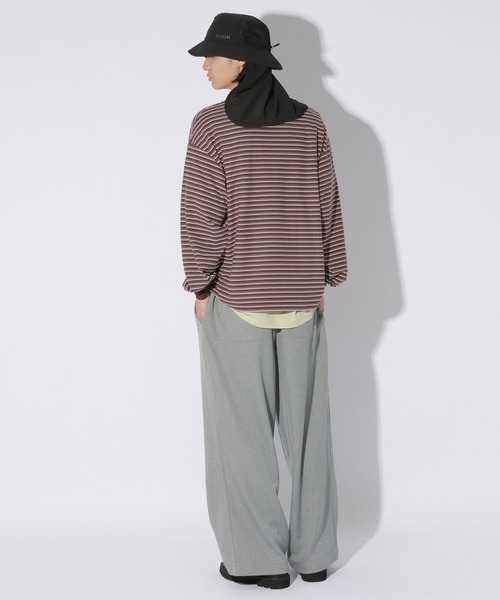 LAKOLE（ラコレ）の「SOFTベーシックロンT / 1048960（Tシャツ/カットソー・メンズ・ボルドー/ネイビー/ホワイト/ブラック・MEDIUM/X-LARGE/LARGE）」の16枚目の写真