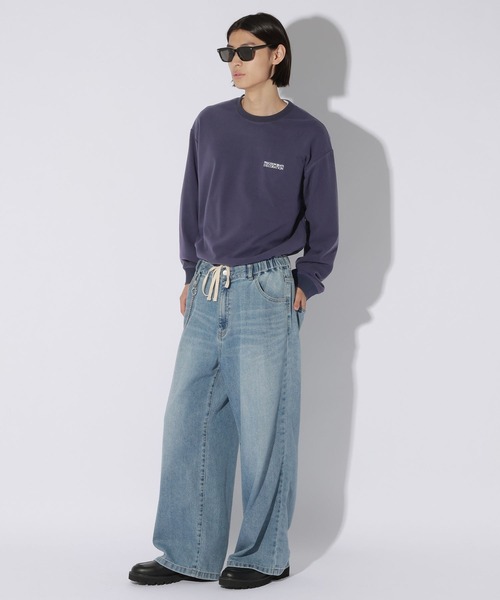 LAKOLE（ラコレ）の「SOFTベーシックロンT / 1048960（Tシャツ/カットソー・メンズ・ボルドー/ネイビー/ホワイト/ブラック・MEDIUM/X-LARGE/LARGE）」の19枚目の写真