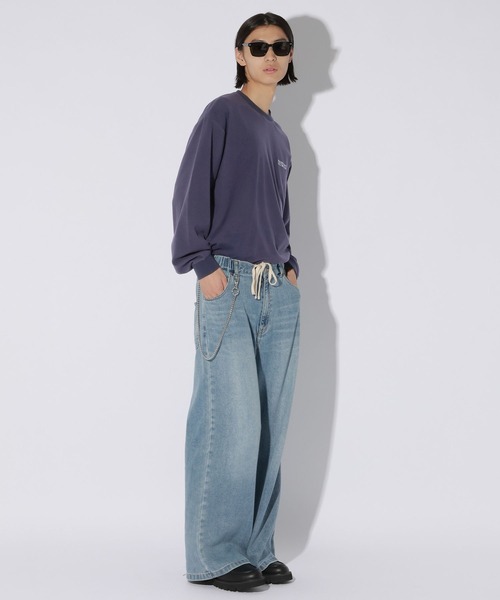 LAKOLE（ラコレ）の「SOFTベーシックロンT / 1048960（Tシャツ/カットソー・メンズ・ボルドー/ネイビー/ホワイト/ブラック・MEDIUM/X-LARGE/LARGE）」の20枚目の写真